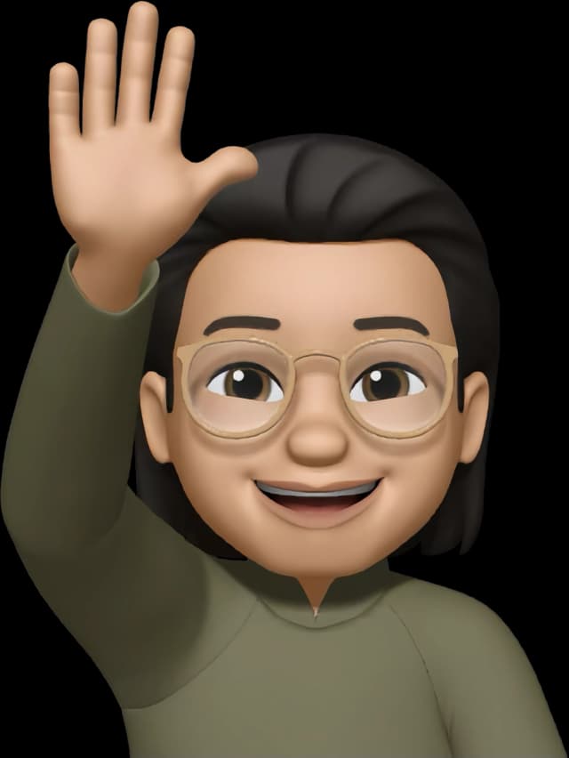 Waving memoji